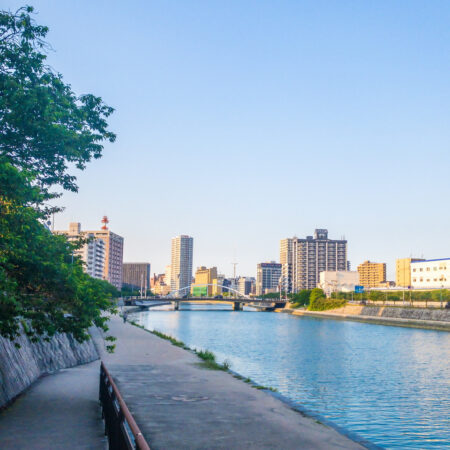 紫川の水質モニタリング